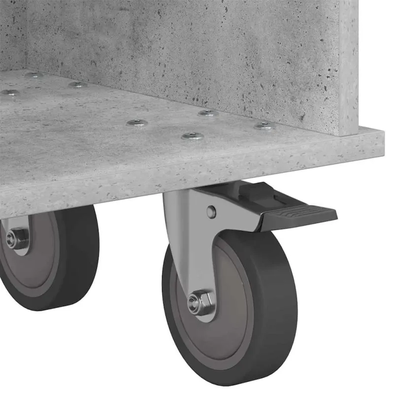Televizoriaus stovas Betono pilka 100 x 35 x 35 cm