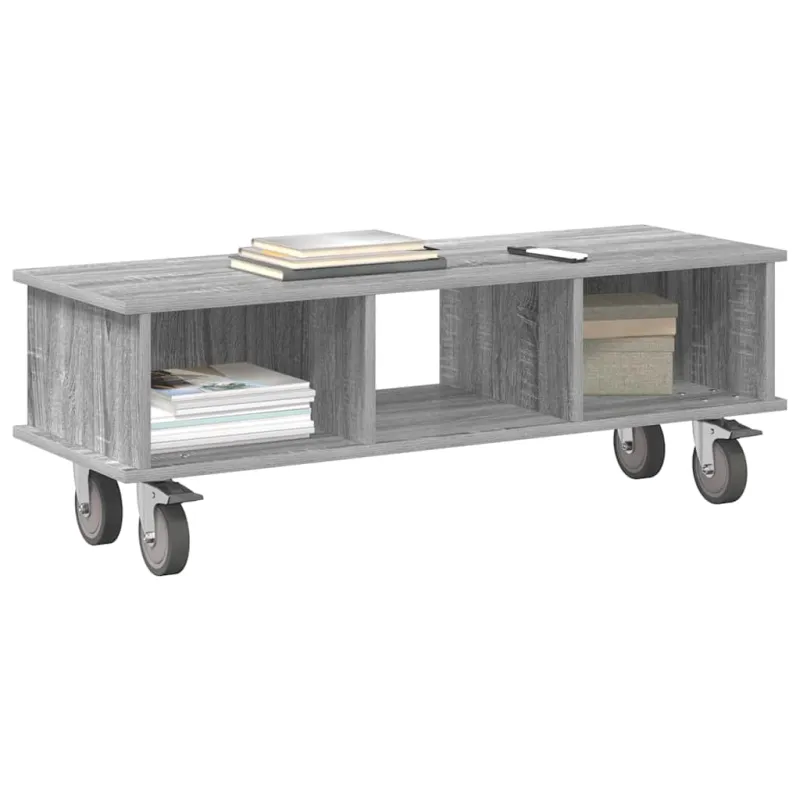 Televizoriaus stovas Pilkas Sonoma 100 x 35 x 35 cm