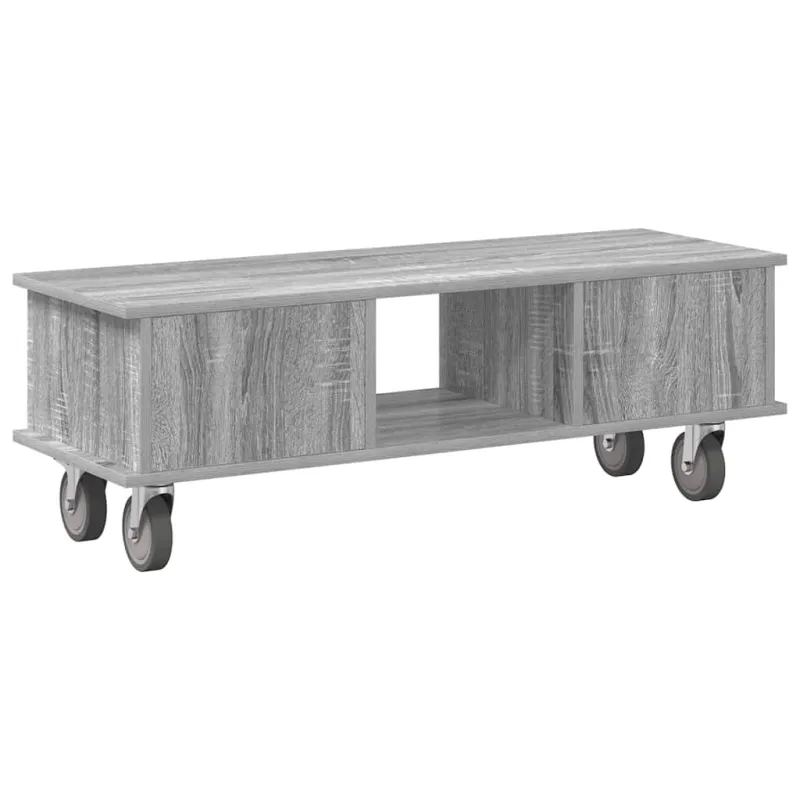 Televizoriaus stovas Pilkas Sonoma 100 x 35 x 35 cm
