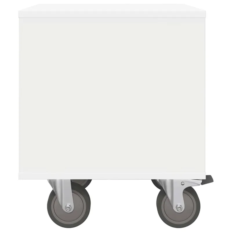 Naktinis staliukas 2 pcs Balta 40,5 x 40 x 48 cm