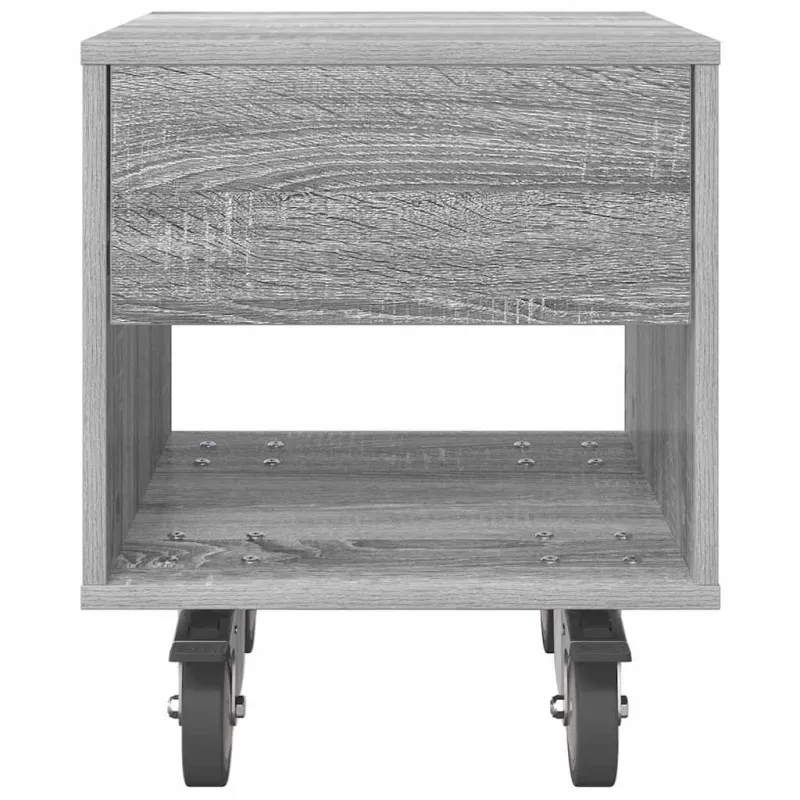 Naktinis staliukas Pilkas Sonoma 40,5 x 40 x 48 cm