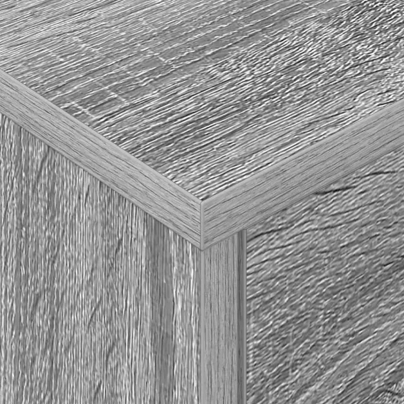 Naktinis staliukas 2 pcs Pilkas Sonoma 40,5 x 40 x 48 cm