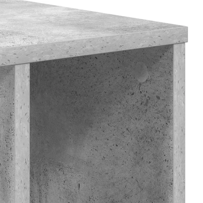 Žurnalinis staliukas 2 pcs Betono pilka 37 x 32 x 40 cm
