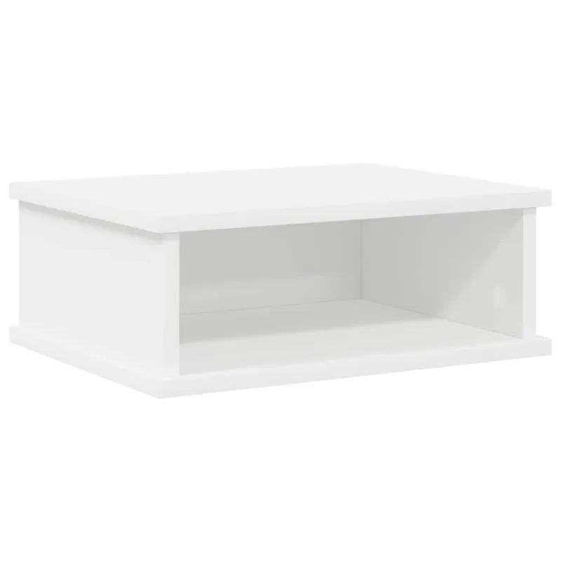 Naktinis staliukas 2 pcs Balta 40 x 31 x 15 cm Apdirbta mediena