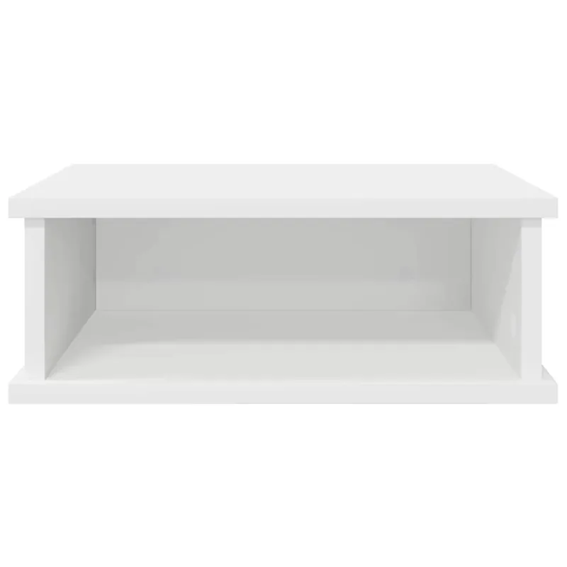 Naktinis staliukas 2 pcs Balta 40 x 31 x 15 cm Apdirbta mediena