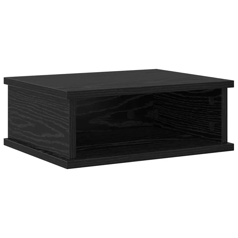 Naktinis staliukas 2 pcs Juodas ąžuolas 40 x 31 x 15 cm