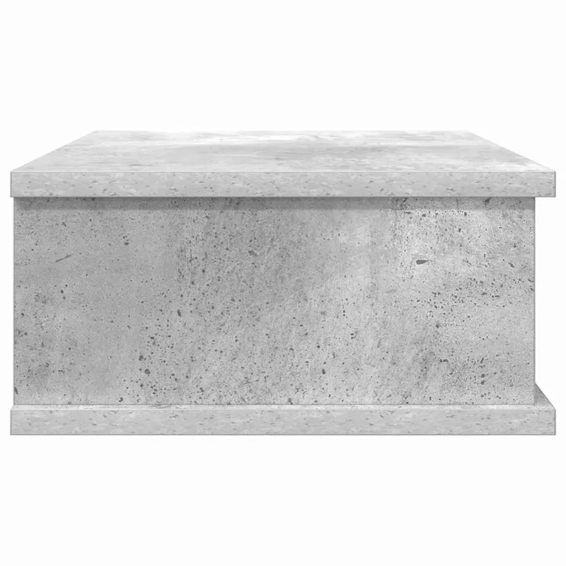 Naktinis staliukas 2 pcs Betono pilka 40 x 31 x 15 cm