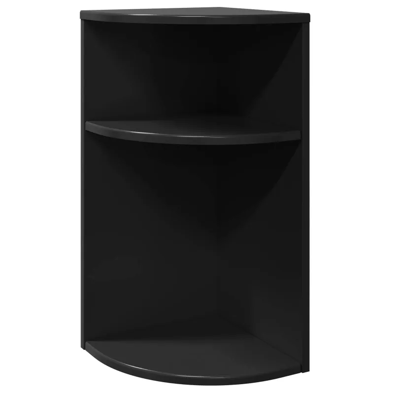 Žurnalinis staliukas Juoda 29,6 x 29,6 x 60 cm Apdirbta mediena