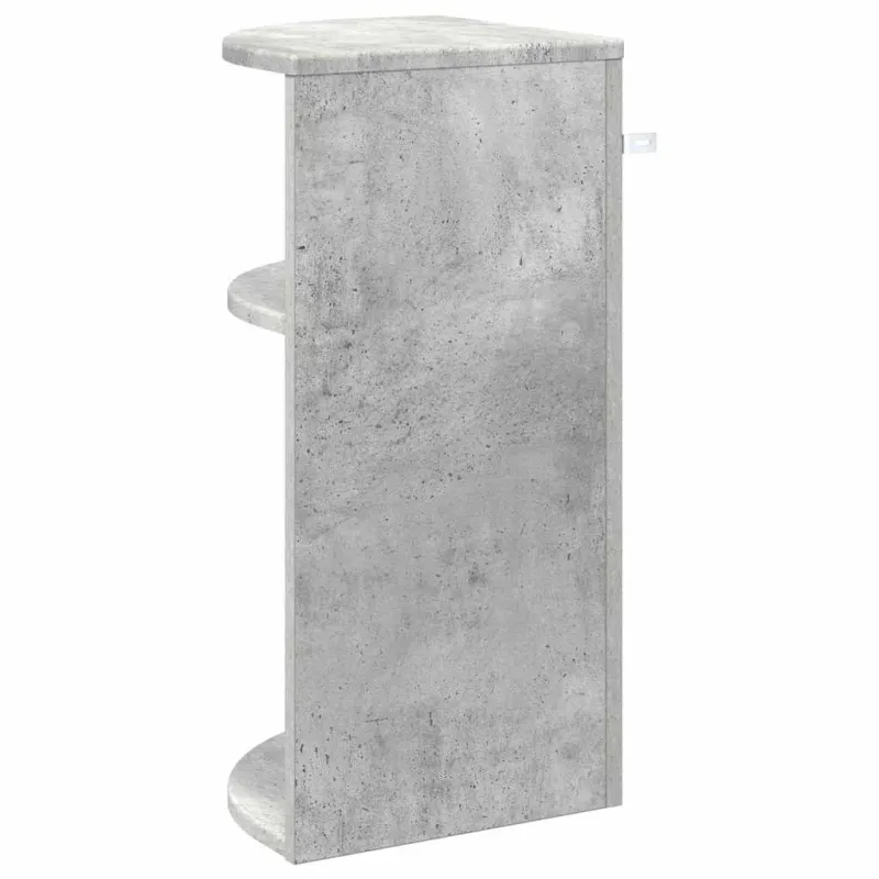 Žurnalinis staliukas Betono pilka 29,6 x 29,6 x 60 cm
