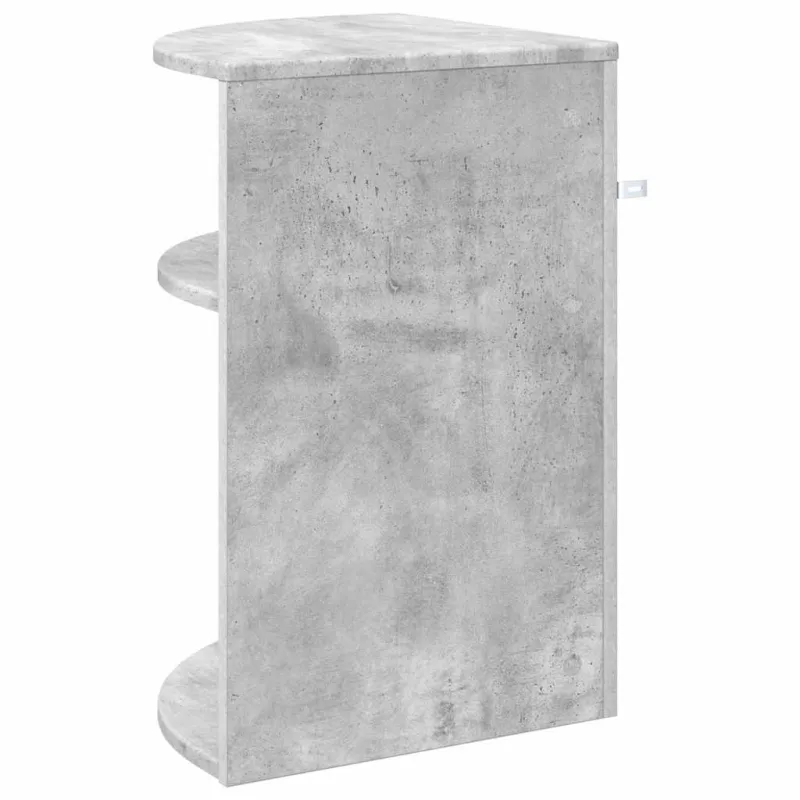 Žurnalinis staliukas Betono pilka 39,7 x 39,7 x 60 cm