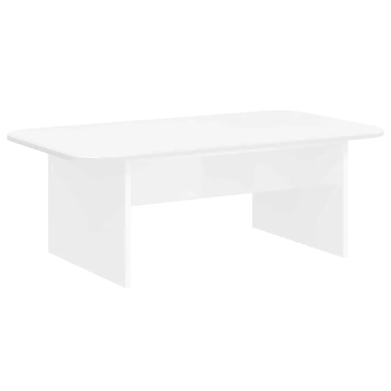 Kavos staliukas Balta 93 x 53 x 33 cm Apdirbta mediena