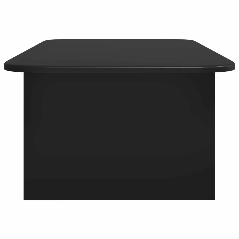 Kavos staliukas Juoda 93 x 53 x 33 cm Apdirbta mediena