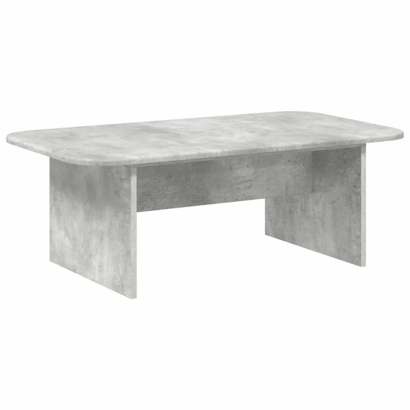 Kavos staliukas Betono pilka 93 x 53 x 33 cm Apdirbta mediena