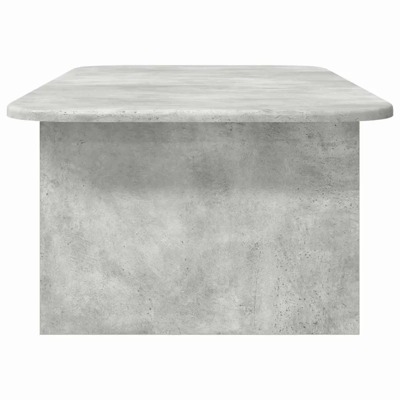 Kavos staliukas Betono pilka 93 x 53 x 33 cm Apdirbta mediena