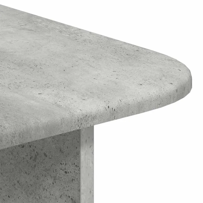 Kavos staliukas Betono pilka 93 x 53 x 33 cm Apdirbta mediena