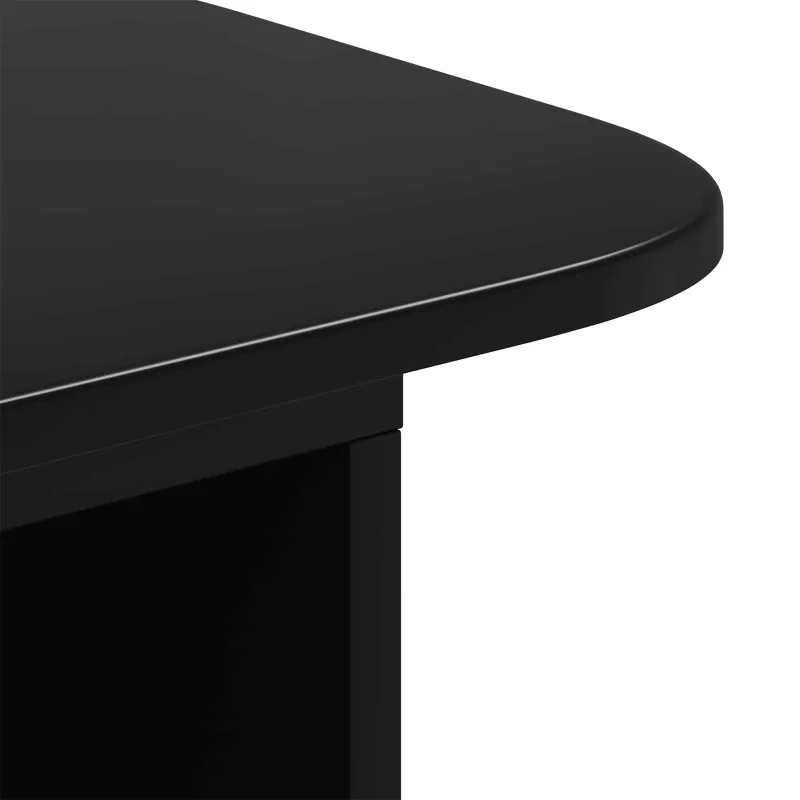 Konsolinis stalas Juoda 93 x 40 x 75 cm Apdirbta mediena