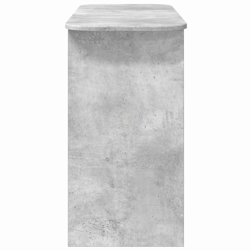 Konsolinis stalas Betono pilka 93 x 40 x 75 cm Apdirbta mediena