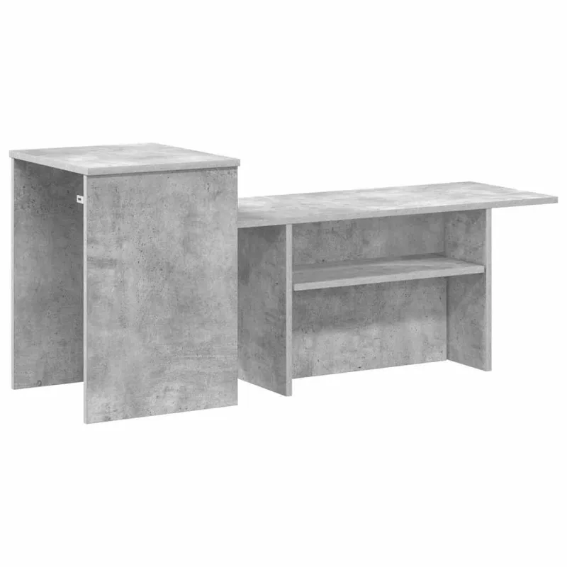 Konsolinis stalas Betono pilka 91,5 x 35 x 38,5 cm