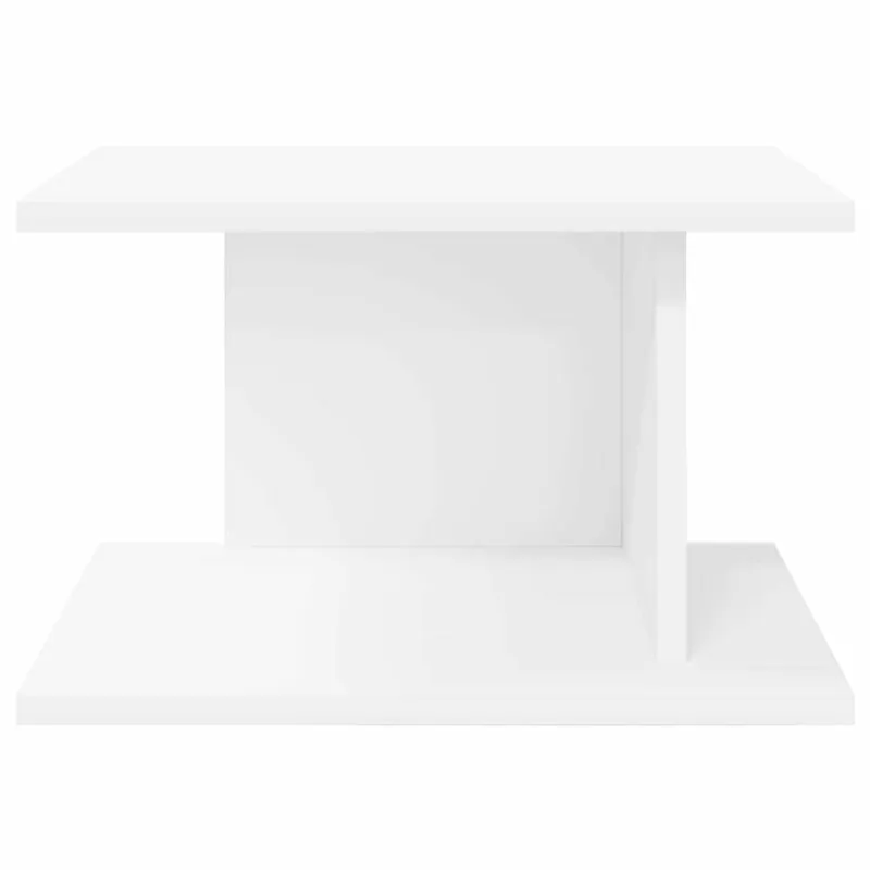 Naktinis staliukas 2 pcs Balta 40 x 30 x 25 cm Apdirbta mediena