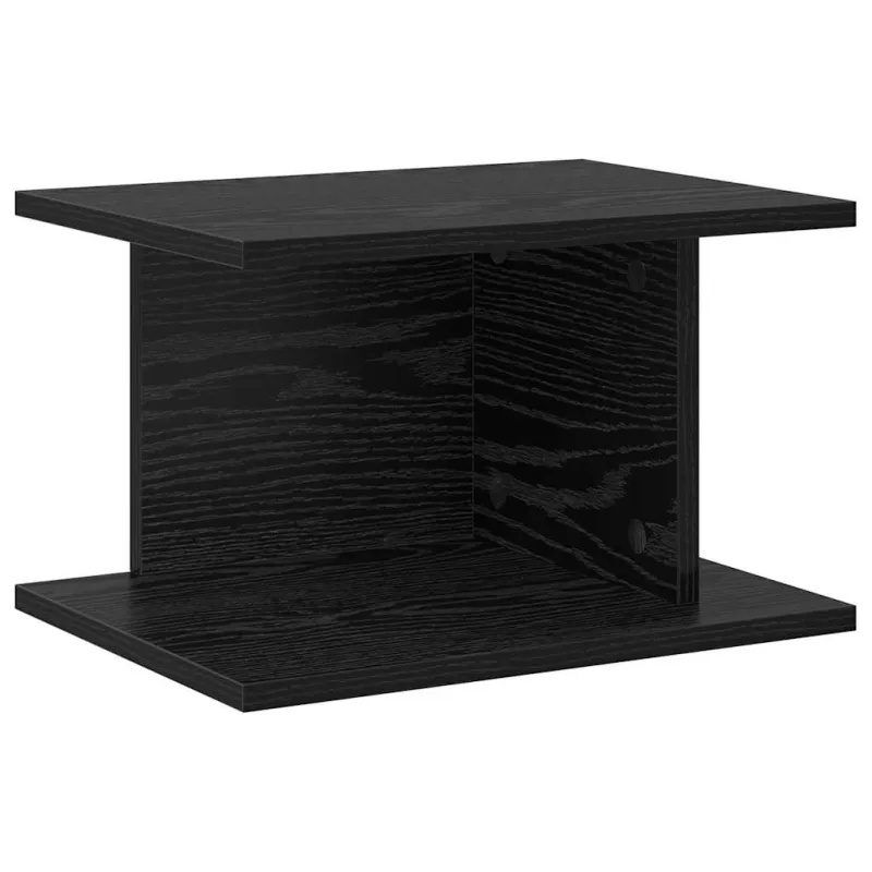 Naktinis staliukas 2 pcs Juodas ąžuolas 40 x 30 x 25 cm