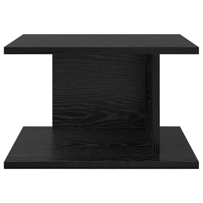 Naktinis staliukas 2 pcs Juodas ąžuolas 40 x 30 x 25 cm
