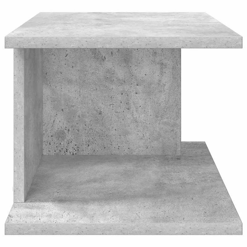 Naktinis staliukas 2 pcs Betono pilka 40 x 30 x 25 cm