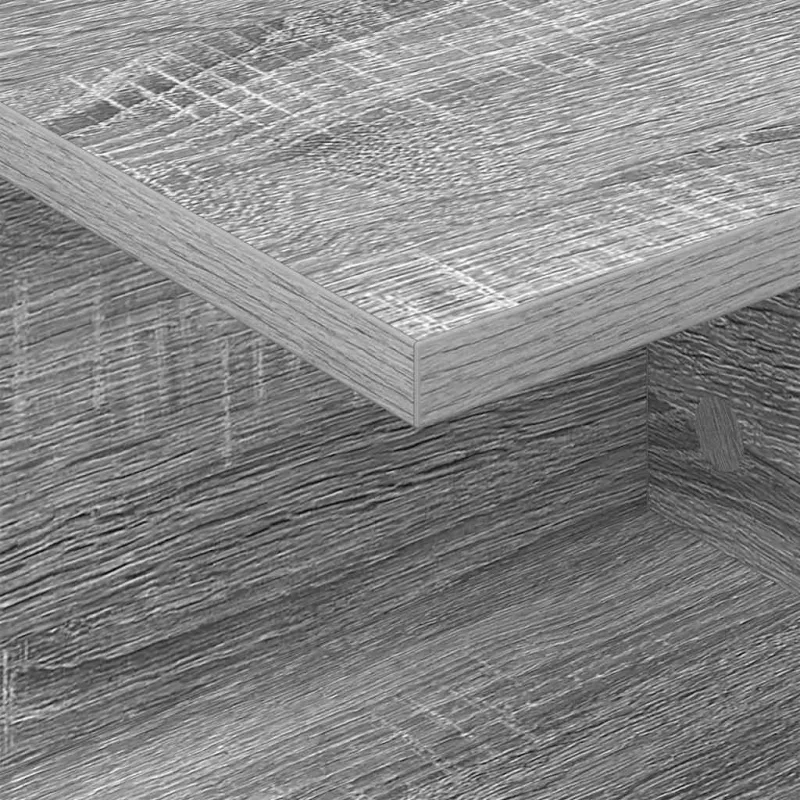 Naktinis staliukas 2 pcs Pilkas Sonoma 40 x 30 x 25 cm