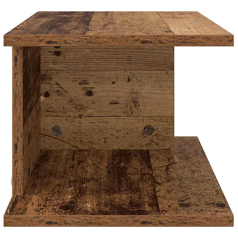 Naktinis staliukas 2 pcs Senas medis 40 x 30 x 25 cm