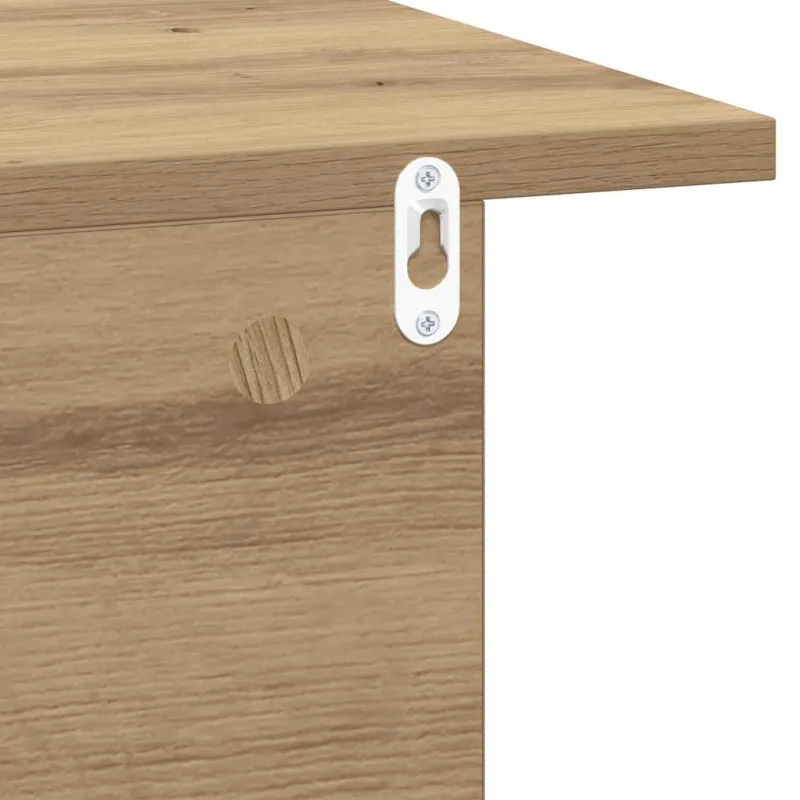 Naktinis staliukas 2 pcs Amatininkų ąžuolas 40 x 30 x 25 cm