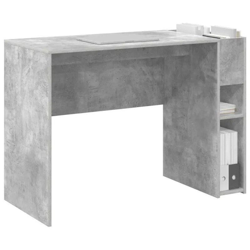 Stalas Betono pilka 109 x 50 x 78 cm Apdirbta mediena