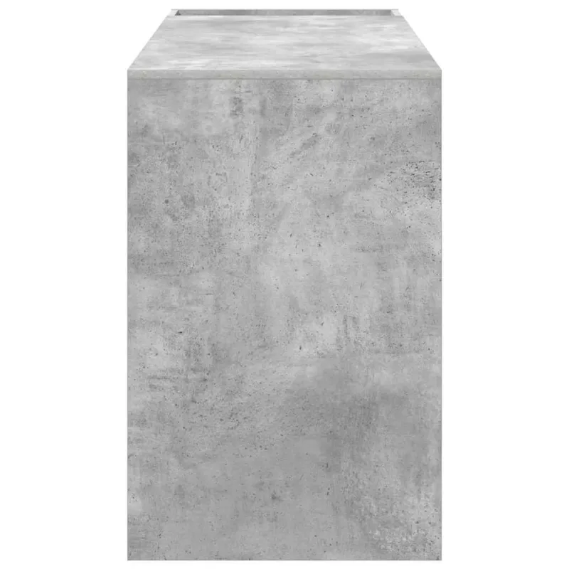 Stalas Betono pilka 109 x 50 x 78 cm Apdirbta mediena