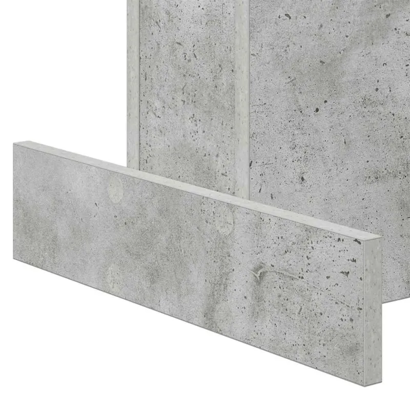 Žurnalinis staliukas Betono pilka 44,5 x 45 x 55 cm