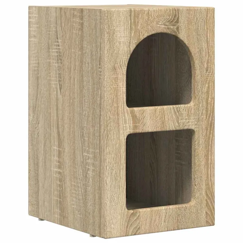 Naktinis staliukas 2 pcs Sonoma ąžuolas 29,5 x 33,5 x 50 cm