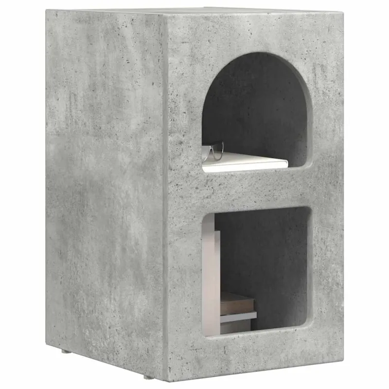 Naktinis staliukas Betono pilka 29,5 x 33,5 x 50 cm