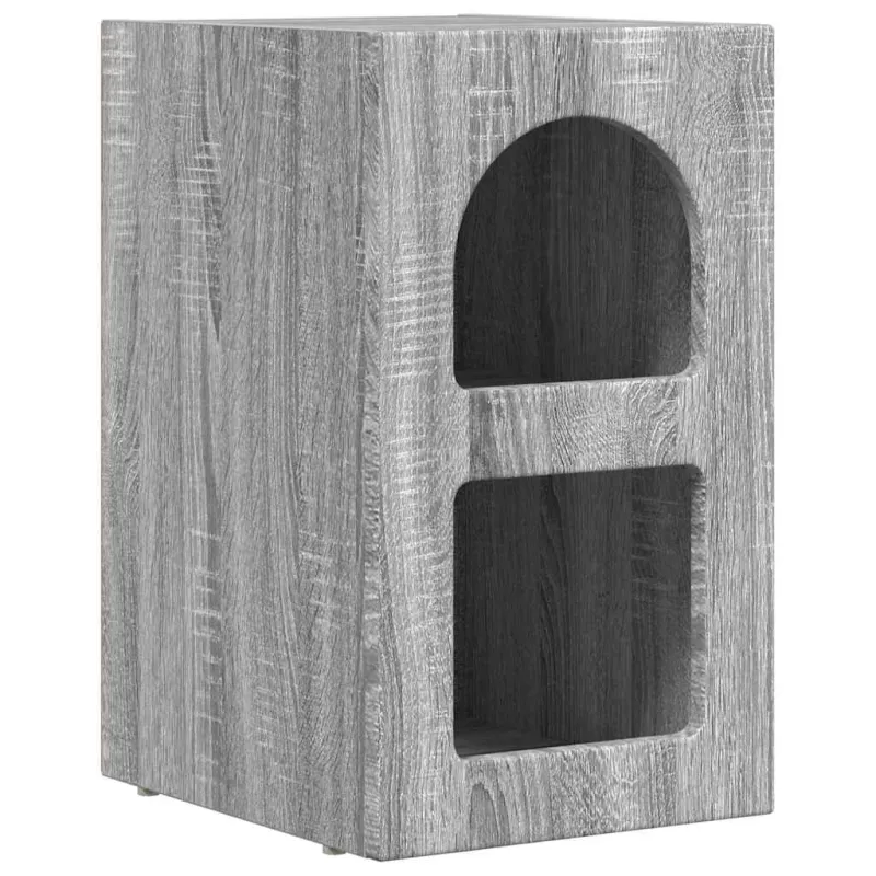 Naktinis staliukas Pilkas Sonoma 29,5 x 33,5 x 50 cm