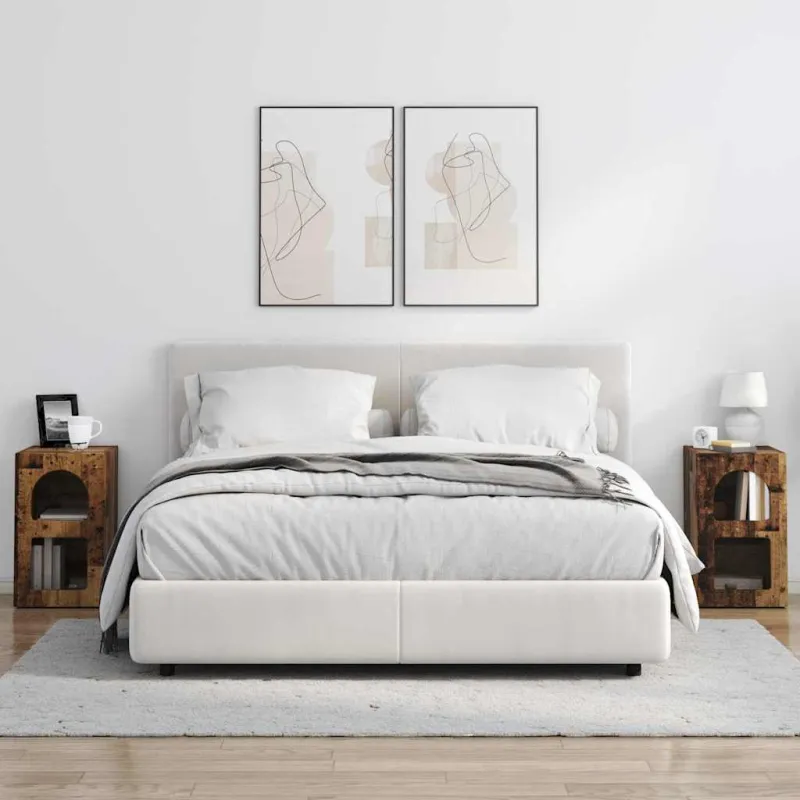 Naktinis staliukas 2 pcs Senas medis 29,5 x 33,5 x 50 cm