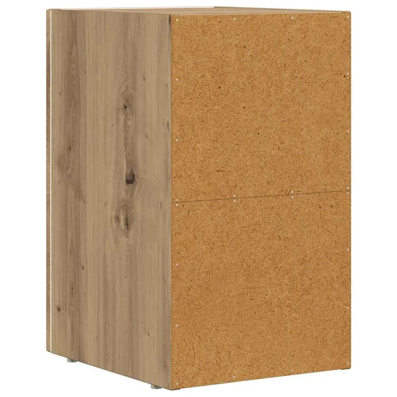 Naktinis staliukas 2 pcs Amatininkų ąžuolas 29,5 x 33,5 x 50 cm