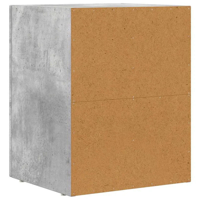 Naktinis staliukas Betono pilka 40 x 35 x 50 cm
