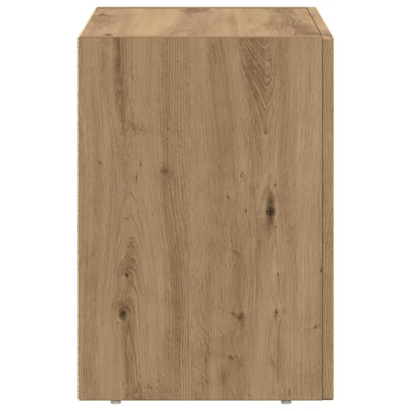Naktinis staliukas 2 pcs Amatininkų ąžuolas 40 x 35 x 50 cm
