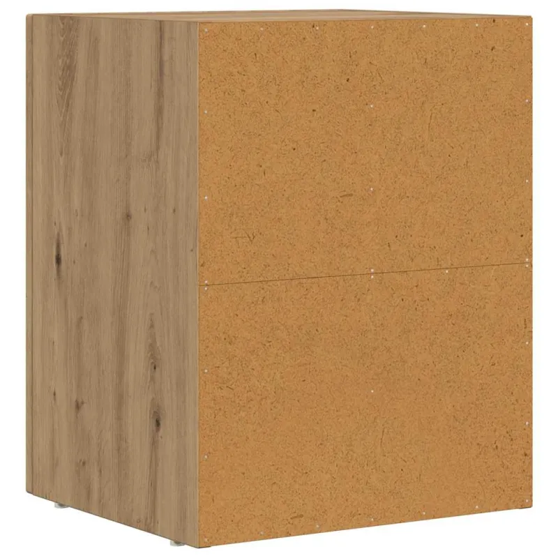 Naktinis staliukas 2 pcs Amatininkų ąžuolas 40 x 35 x 50 cm