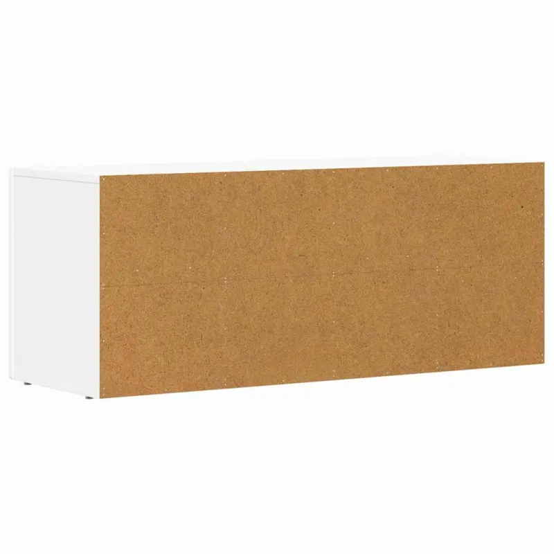 Televizoriaus spintelė Balta 100 x 35 x 40 cm Apdirbta mediena