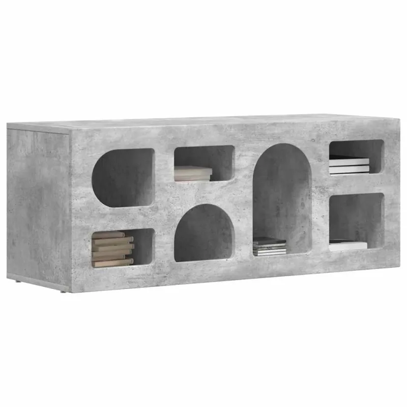 Televizoriaus spintelė Betono pilka 100 x 35 x 40 cm