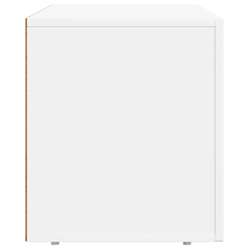 Televizoriaus spintelė Balta 80 x 35 x 40 cm Apdirbta mediena