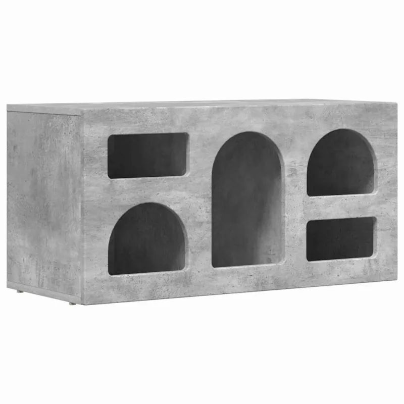 Televizoriaus spintelė Betono pilka 80 x 35 x 40 cm