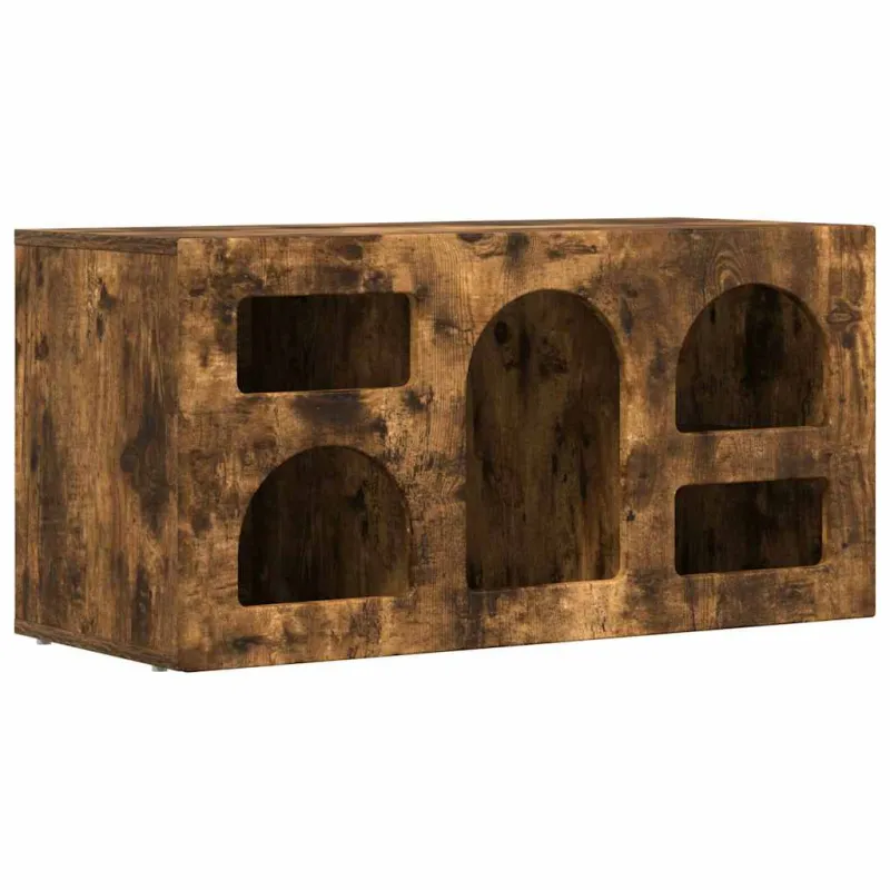 Televizoriaus spintelė Rūkyta ąžuolas 80 x 35 x 40 cm