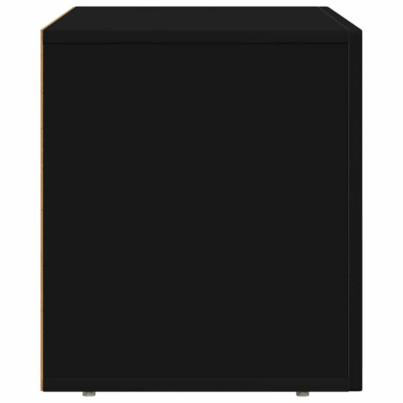 Televizoriaus spintelė Juoda 60 x 35 x 40 cm Apdirbta mediena