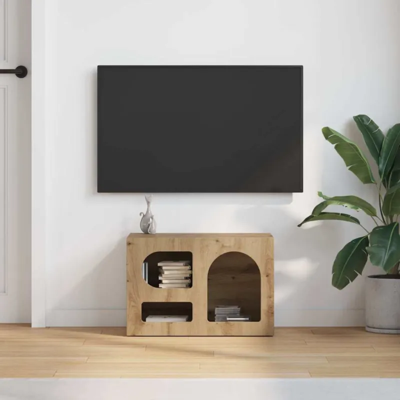 Televizoriaus spintelė Amatininkų ąžuolas 60 x 35 x 40 cm