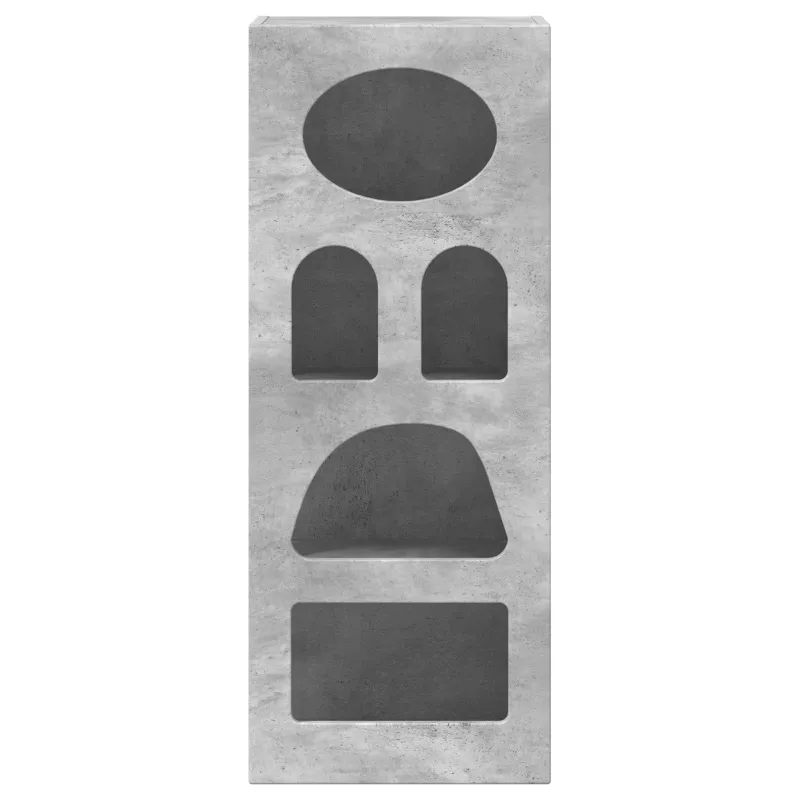 Kabalas Betono pilka 40 x 35 x 100,5 cm Apdirbta mediena