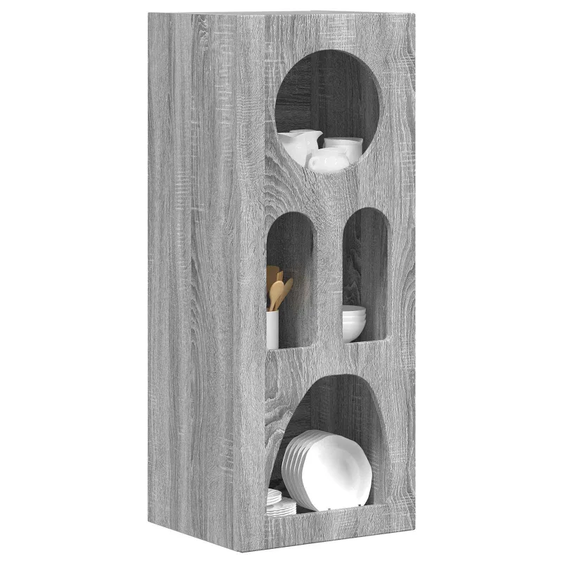 Kabalas Pilkas Sonoma 40 x 35 x 100.5 cm Apdirbta mediena
