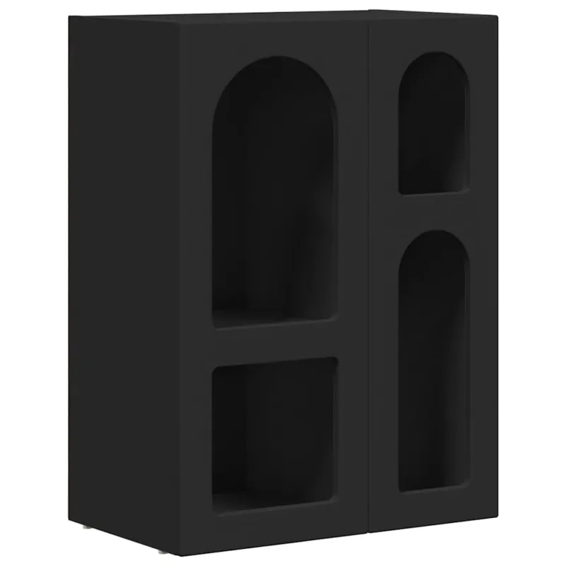 Kabalas Juoda 59 x 35 x 80.5 cm Apdirbta mediena